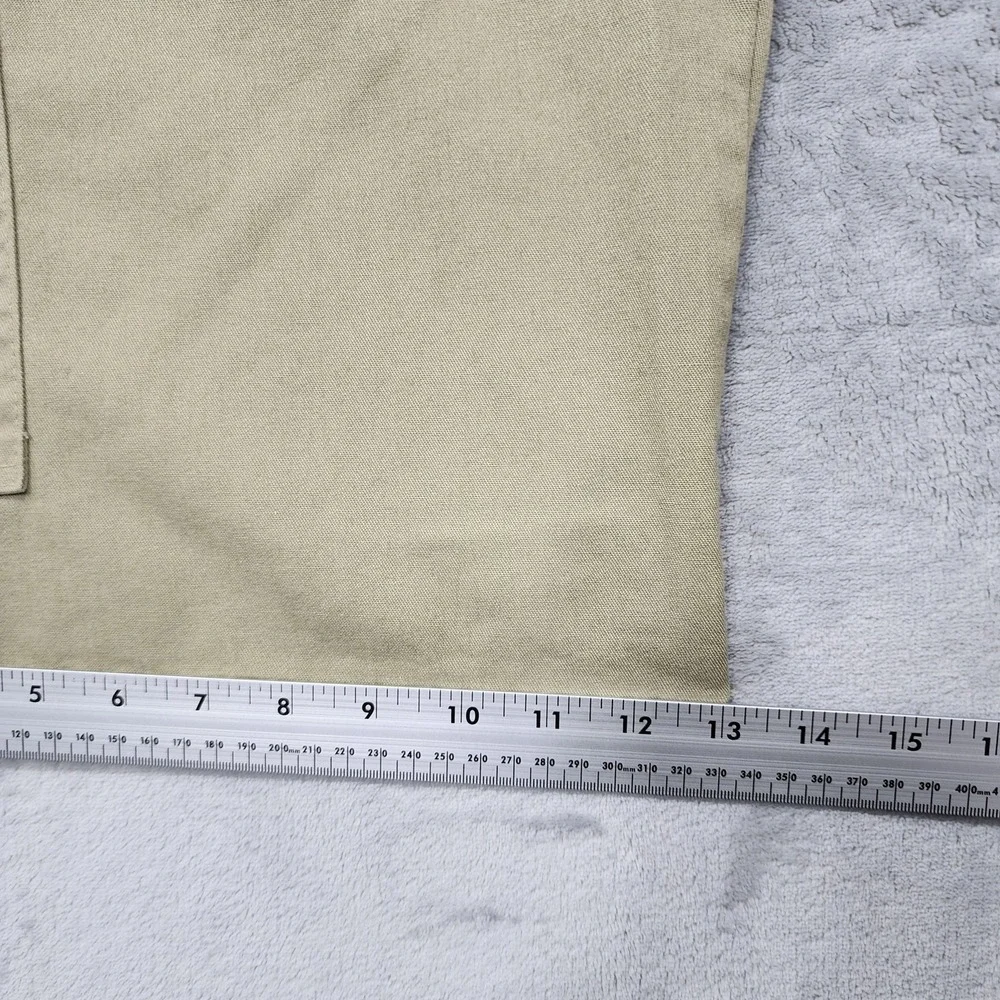 Vintage Dickies Shorts Mens 36 Beige Cargo Utility Skate Baggy Workwear Casual